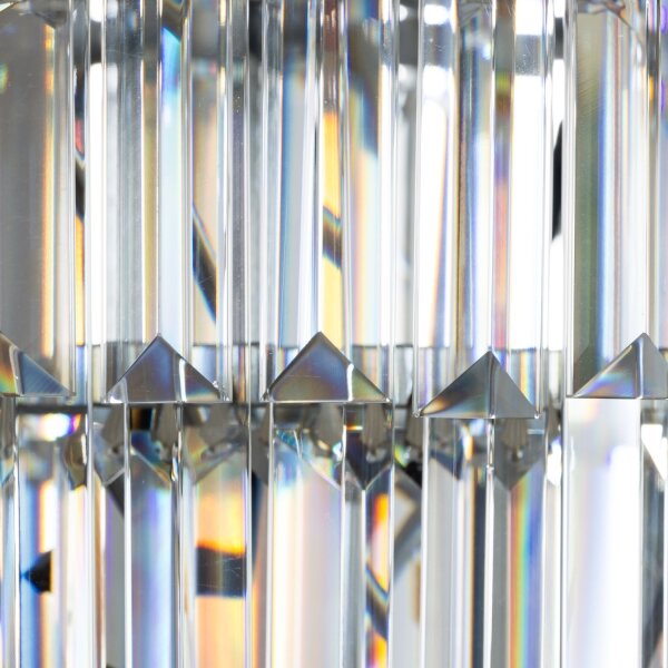 Lustră de cristal pe lanț Brilagi MOZART 5xE14/40W/230V crom lucios