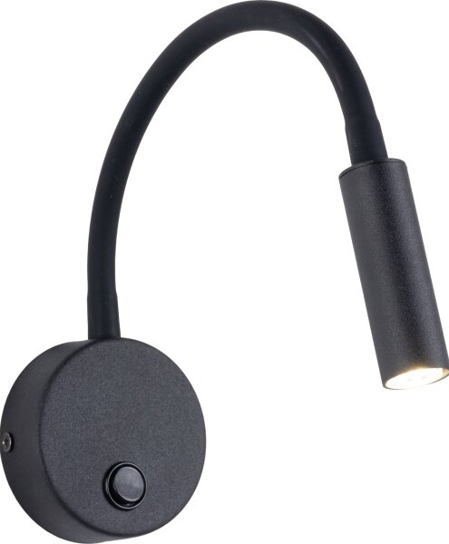 Lampă de perete LAGOS 1xG9/3W/230V negru