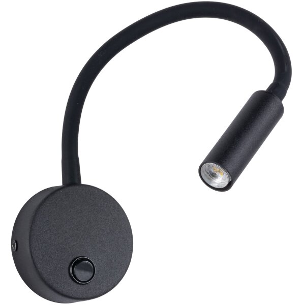 Lampă de perete LAGOS 1xG9/3W/230V negru