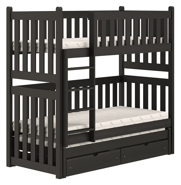 Pat Swen supraetajat extensibil - 90x180 / negru