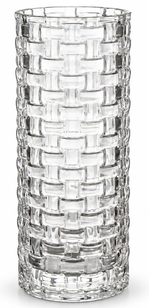 Vaza decorativa eleganta Pufo Rules din sticla pentru flori si aranjamente, 19.5 cm- design modern pentru living si decor interior