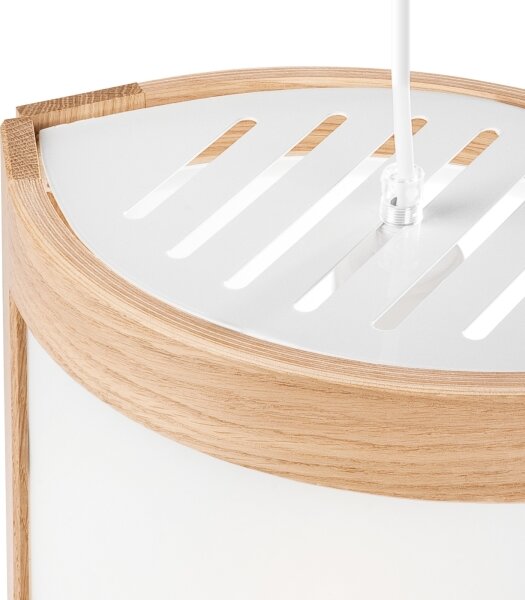 Lustră pe cablu ELODIE 1xE27/60W/230V stejar