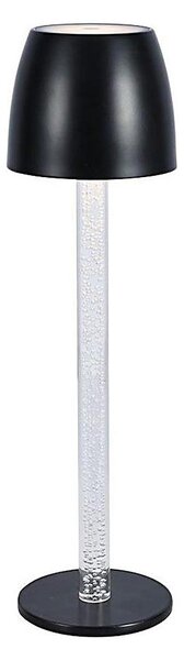 Lampă de birou LED încărcabilă, dimabilă, 3W, 5V, 3000K, neagră