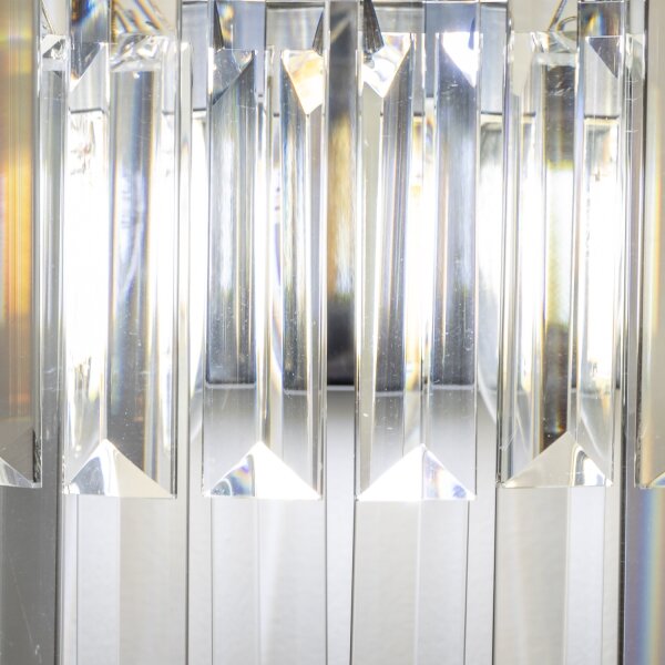 Aplică de cristal Brilagi MOZART 2xE14/40W/230V crom lucios