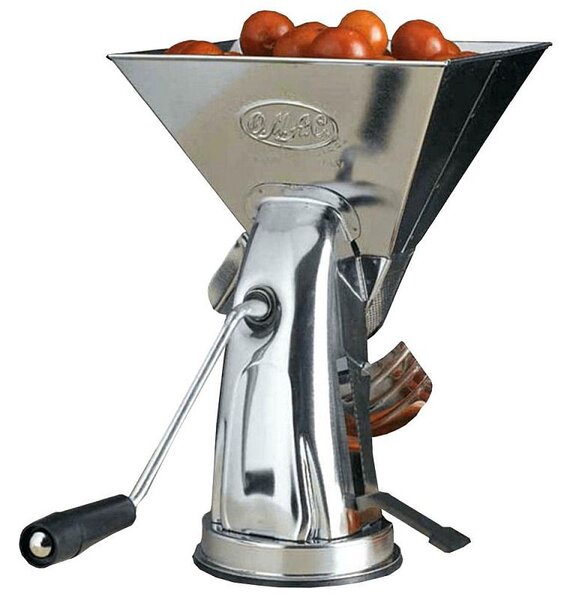 Masina manuala de tocat si stors rosii, sita separare seminte, inox alimentar, Super Gulliver