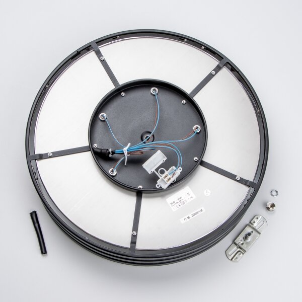 Brilagi - Plafonieră LED cu cristale VELURE 5xE14/40W/230V neagră
