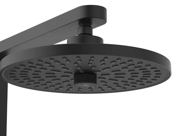 Coloana de dus, Ideal Standard Alu+ cu baterie termostatata, negru mat