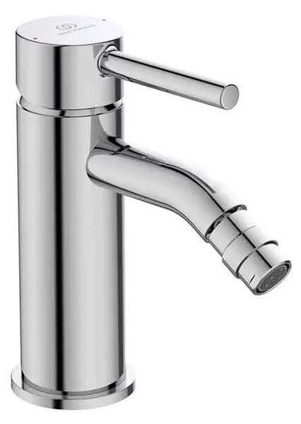 Set vas WC si bideu suspendat, Fluminia Minerva, alb si baterie de bideu Ideal Standard Ceraline