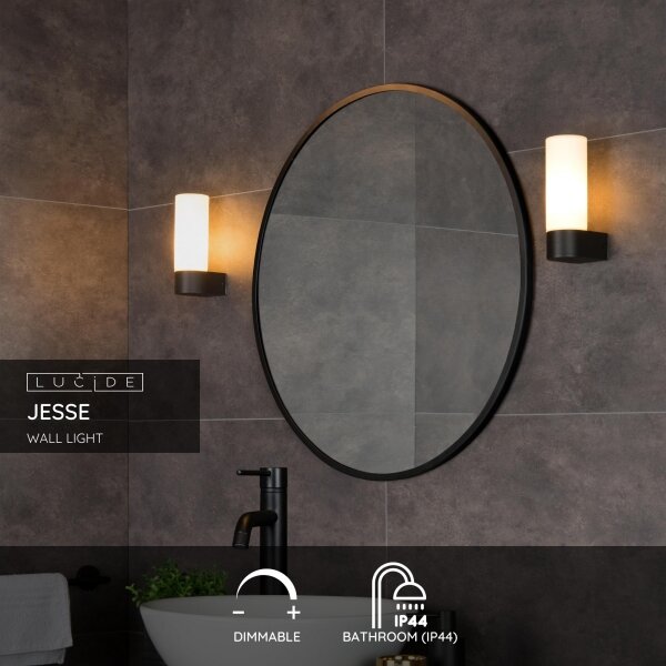 Aplică pentru baie Lucide 04202/01/30 JESSE 1xG9/33W/230V IP44