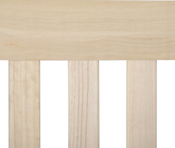 Outsunny Leagăn Suspendat din Lemn pentru 2 Persoane, Design Natural, Ideal pentru Grădină sau Terasă, 119x65x61 cm | Aosom Romania