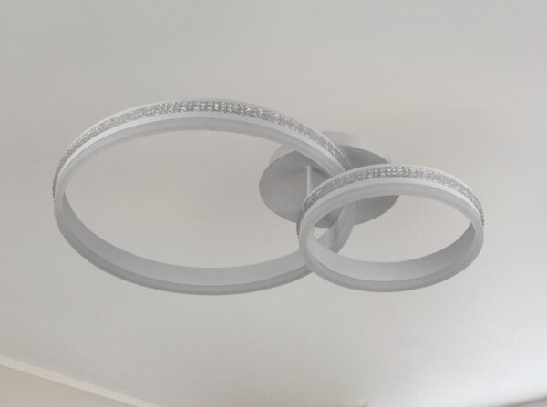 Lustră LED dimabilă aplicată LED/110W/230V 3000-6500K + telecomandă