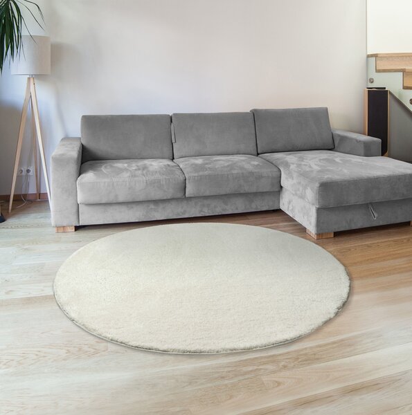 Covor rotund Ariane ivory 190 cm