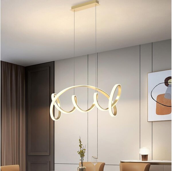 Lustră LED pe cablu ONLI KIRA LED/60W/230V 4000K auriu