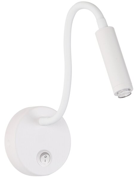 Lampă flexibilă de perete Brilagi MAYA 1xG9/4W/230V alb