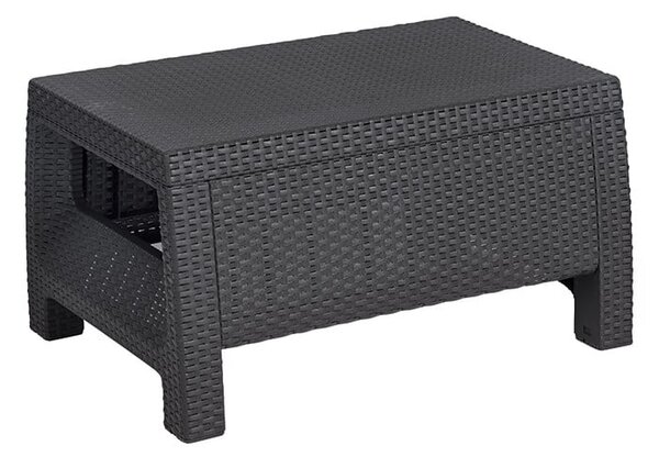 Măsuță de cafea pentru grădină din ratan artificial 57x77 cm Corfu – Keter