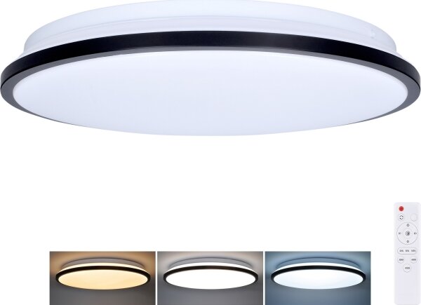 Plafonieră LED dimabilă Solight WO8011 JAMIL LED/48W/230V 3000-6500K + telecomandă