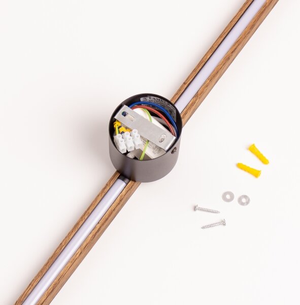 Brilagi - Aplică LED de perete WOODY LINE, LED/7W/230V, 4000K, 60 cm, stejar/nuc