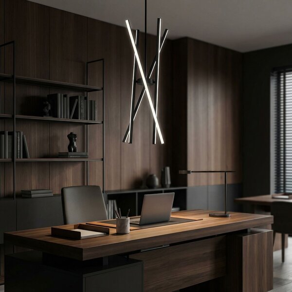 Lampă de tavan LED APP1929-CP Black