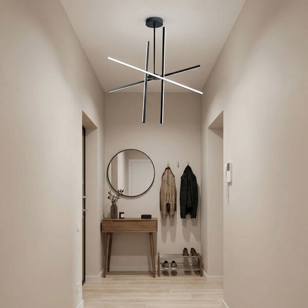 Lampă de tavan LED APP1929-CP Black