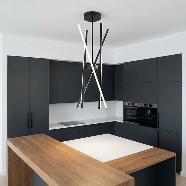 Lampă de tavan LED APP1929-CP Black
