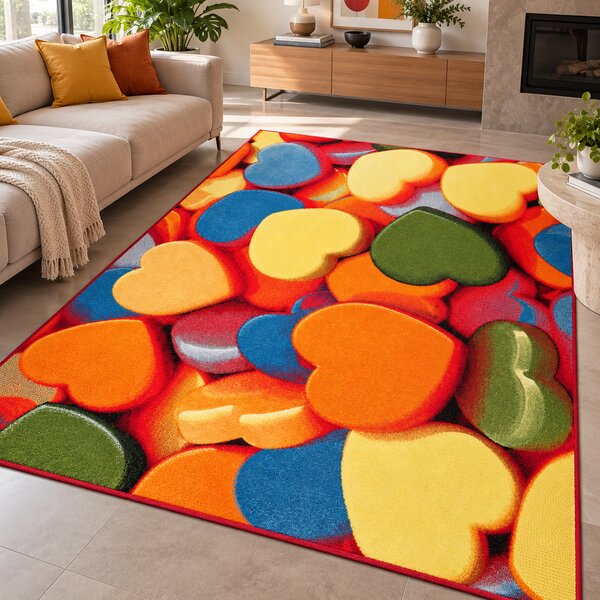 Cocor Modern, Sufragerie Dormitor, Model 11021 150, Multicolor Multicolor, Dreptunghi, 200x300