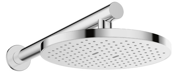 Invena Kalitea, set de duș încastrat, baterie cu 2 funcții, crom, INV-BS-72-001-V
