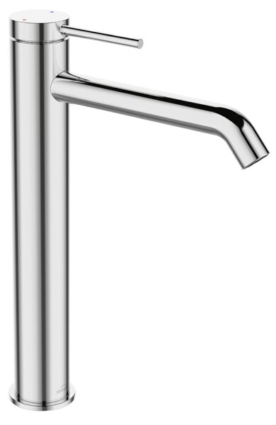 Invena Kalitea, baterie lavoar înaltă h-278, crom, INV-BU-72-W01-V