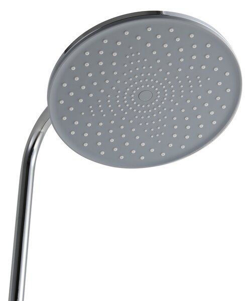 Invena Volos, set de duș cu baterie termostatică, crom, INV-AU-37-T01-V