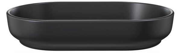 Comad River 2 lavoar 55x35 cm ovale de blat negru mat RIVER 2 BLACK MATT UN 55 ( E-6594 )