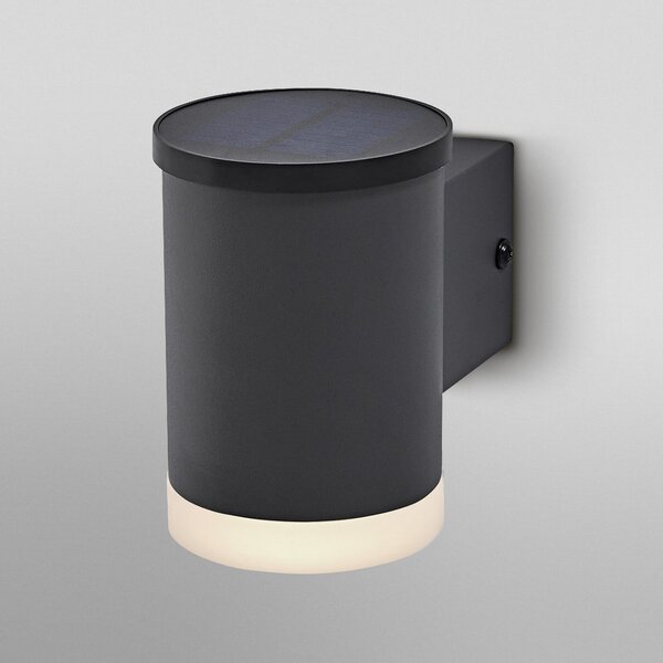 OSRAM Lampa LED solară pentru exterior ENDURA STYLE OXFORD, grafit, Gri, Oțel inoxidabil, Modern