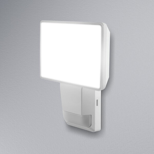 OSRAM Spot exterior cu senzor LED ENDURA PRO FLOOD, alb, 15 W, Alb, Plastic