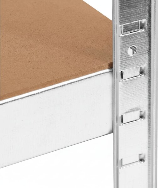 Raft Metalic Profesional pentru Depozitare, 180x90x30 cm, 5 Polite, Suporta 875 kg – organizare eficienta pentru garaj, magazie sau atelier