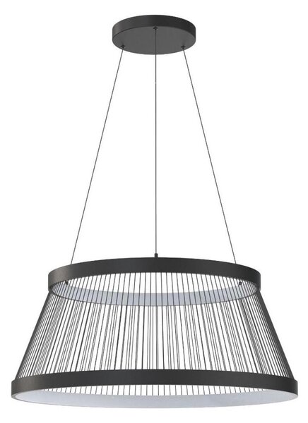 Lustră LED dimabilă Zuma Line MD3328-2M-3BT BALL LED/53W/230V 2700-6000K negru + telecomandă