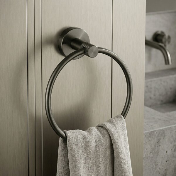 Cuier de baie Ring 6610 Modern Titan