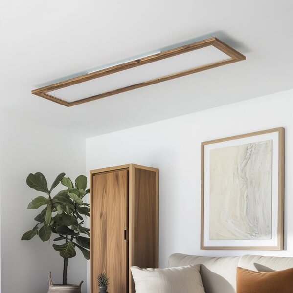 Eglo-LED RGBW Plafonieră aplicată SALOBRENA-C LED/34W/230V maro + telecomandă
