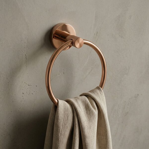 Cuier de baie Ring 6610 Modern Copper