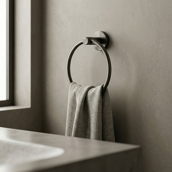 Cuier de baie Ring 6610 Modern Titan