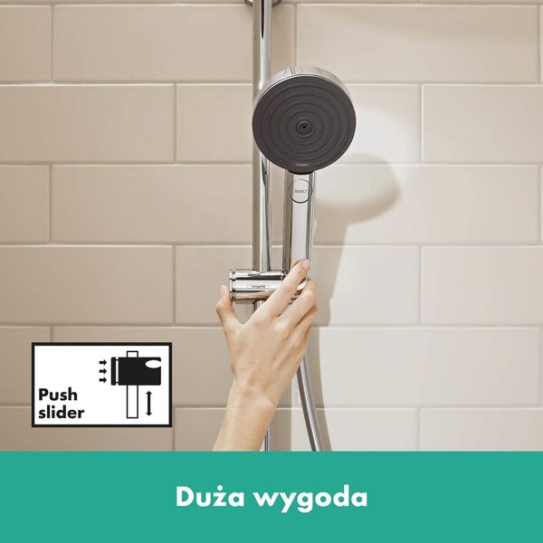 Hansgrohe Unica bară de duș |66.9 cm 24400000