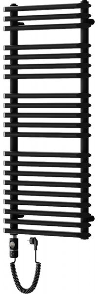 Mexen Akan, element electric de încălzire 1080x500 mm + tijă de încălzire 900 W, negru, W121-1080-500-2900-70
