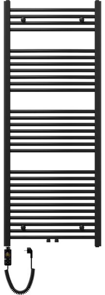 Mexen Ares, element electric de încălzire 1500x600 mm + tijă de încălzire 900 W, negru, W102-1500-600-2900-70