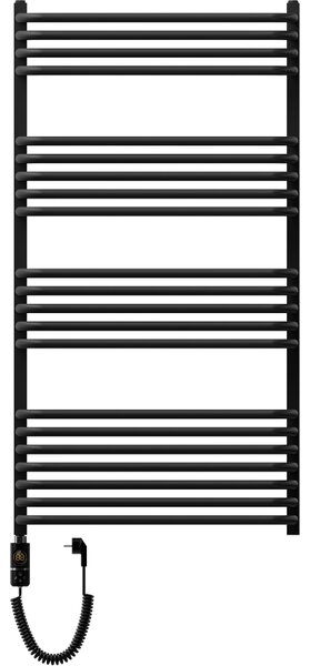 Mexen Apollo, element electric de încălzire 1210x650 mm + tijă de încălzire 900W, negru, W117-1210-650-2900-70