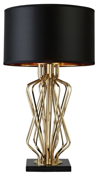Searchlight EU4110GO - Lampă de masă ETHAN 1xE27/60W/230V