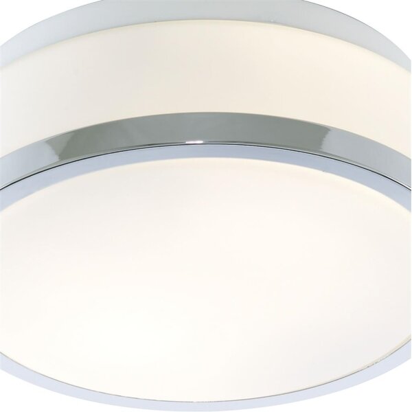 Searchlight 7039-23CC - Plafonieră pentru baie DISC 2xE27/60W/230V IP44