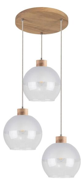 Lustră pe cablu LINEA 3xE27/60W/230V