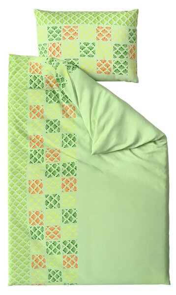 Lenjerie de pat din microsaten VELLARI, verde Dimensiune lenjerie de pat: 70 x 90 cm | 140 x 200 cm