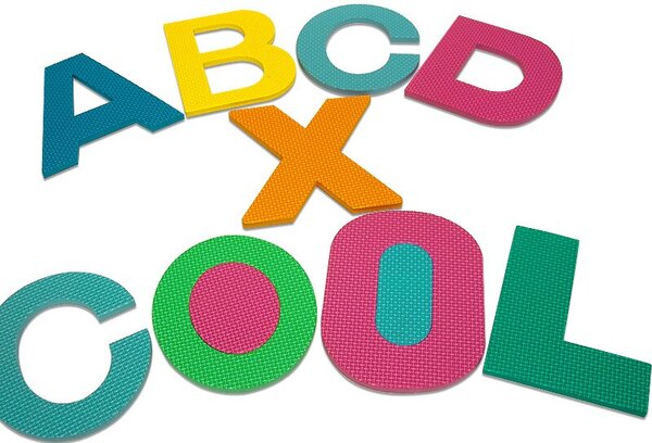 Spielwerk Covoraș din spumă pentru copii PUZZLE, 86 piese, multicolor