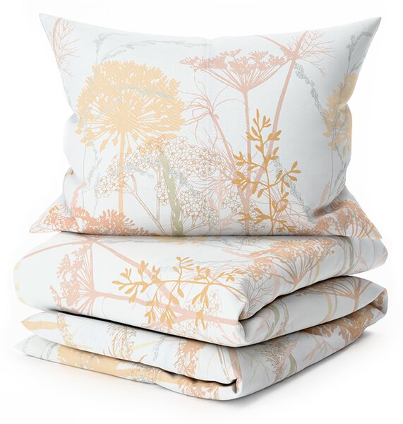 Lenjerie de pat din bumbac Renforce CARAWAY crem Dimensiunile lenjeriei: 70 x 90 cm | 140 x 200 cm