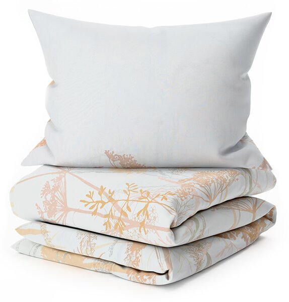 Lenjerie de pat din bumbac Renforce CARAWAY crem Dimensiunile lenjeriei: 70 x 90 cm | 140 x 200 cm