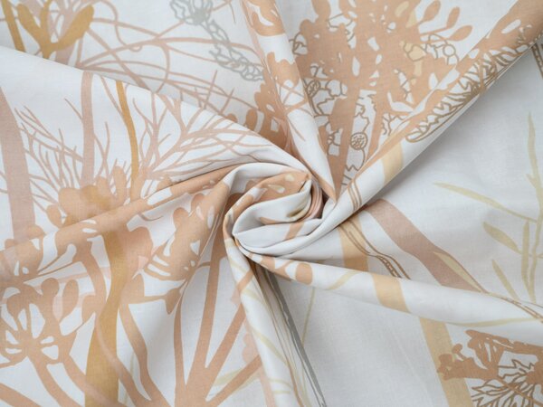 Lenjerie de pat din bumbac Renforce CARAWAY crem Dimensiunile lenjeriei: 70 x 90 cm | 140 x 200 cm