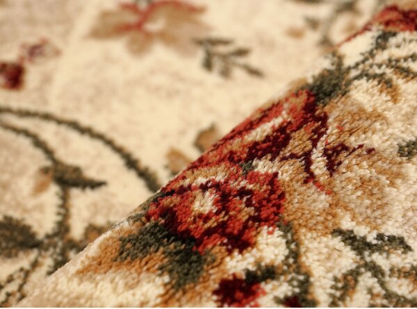Model Lotos 551, Covor Rotund, Crem Bej Crem, Rotund, 150x150